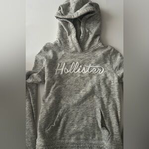 Hollister Light Gray Hoodie